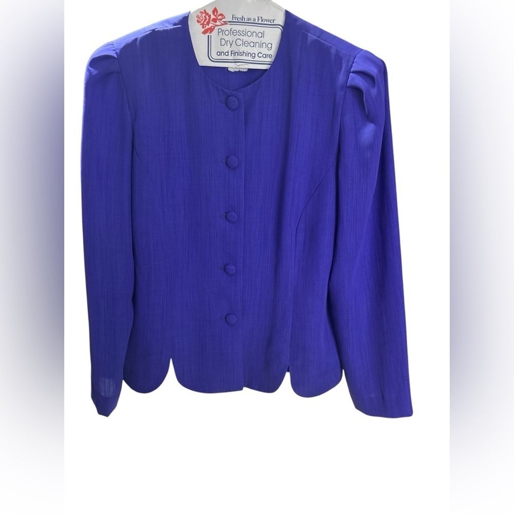 Leslie Fay Royal Blue Women's Blazer